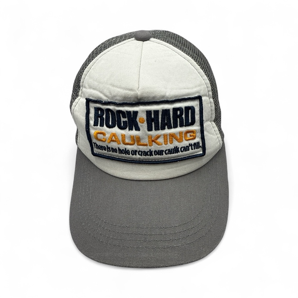“Rock Hard” truckers hat